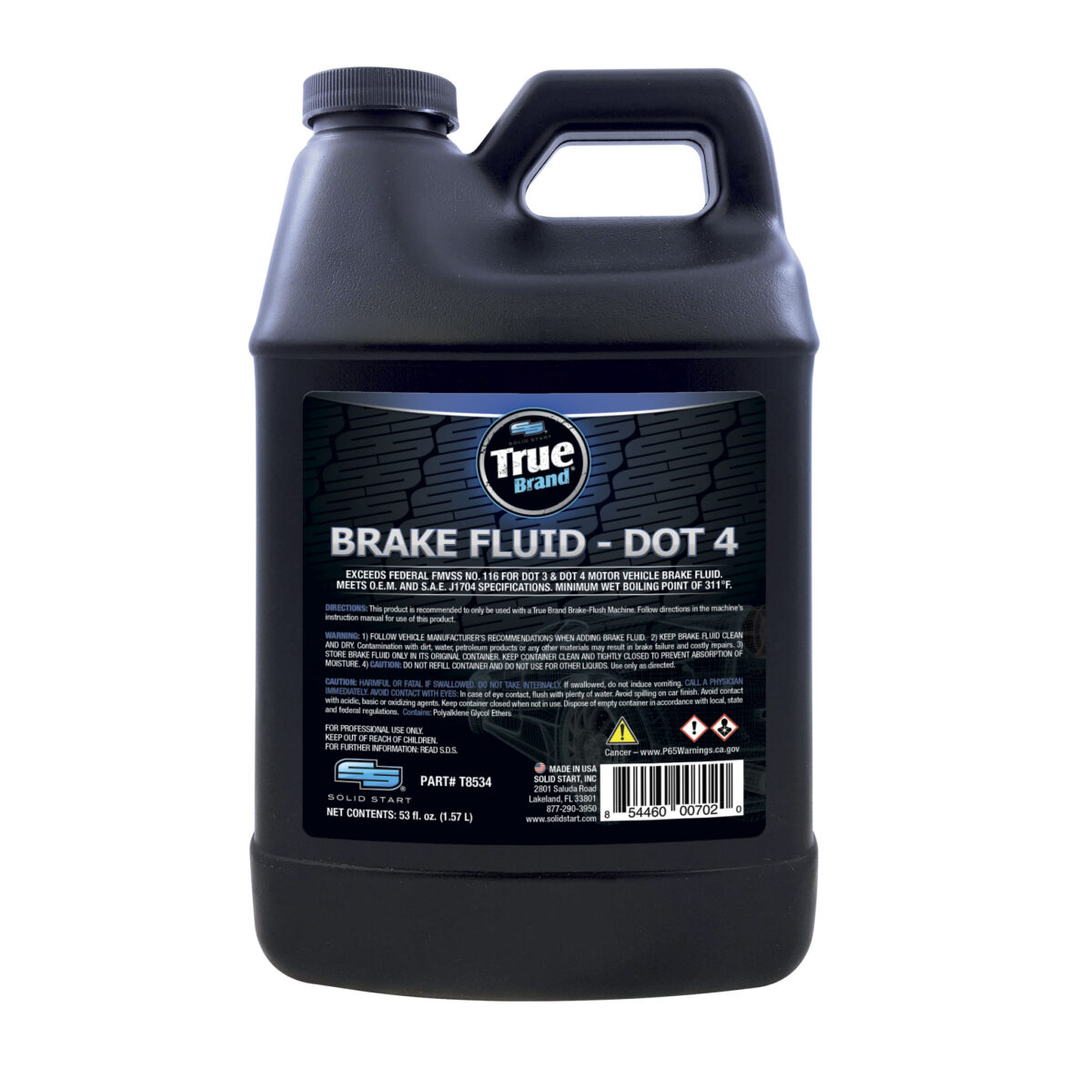 Brake Strip Plus Coolant & Brake Test Strips Solid Start True Brand