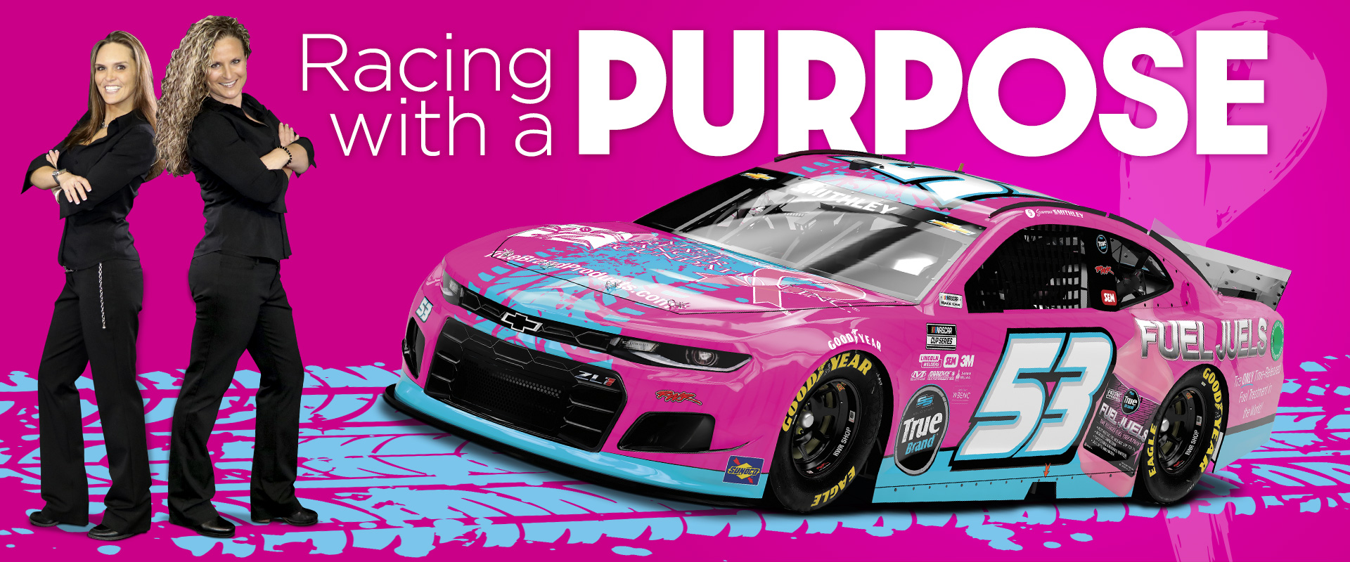 Breast Cancer Awareness Fuel Juels Racing with a Purpose