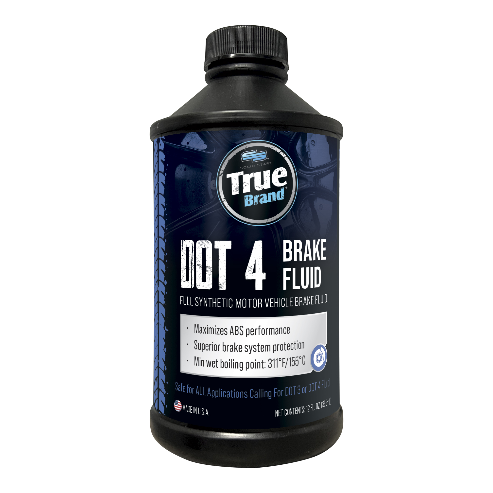 T8324 DOT4 Brake Fluid 12oz